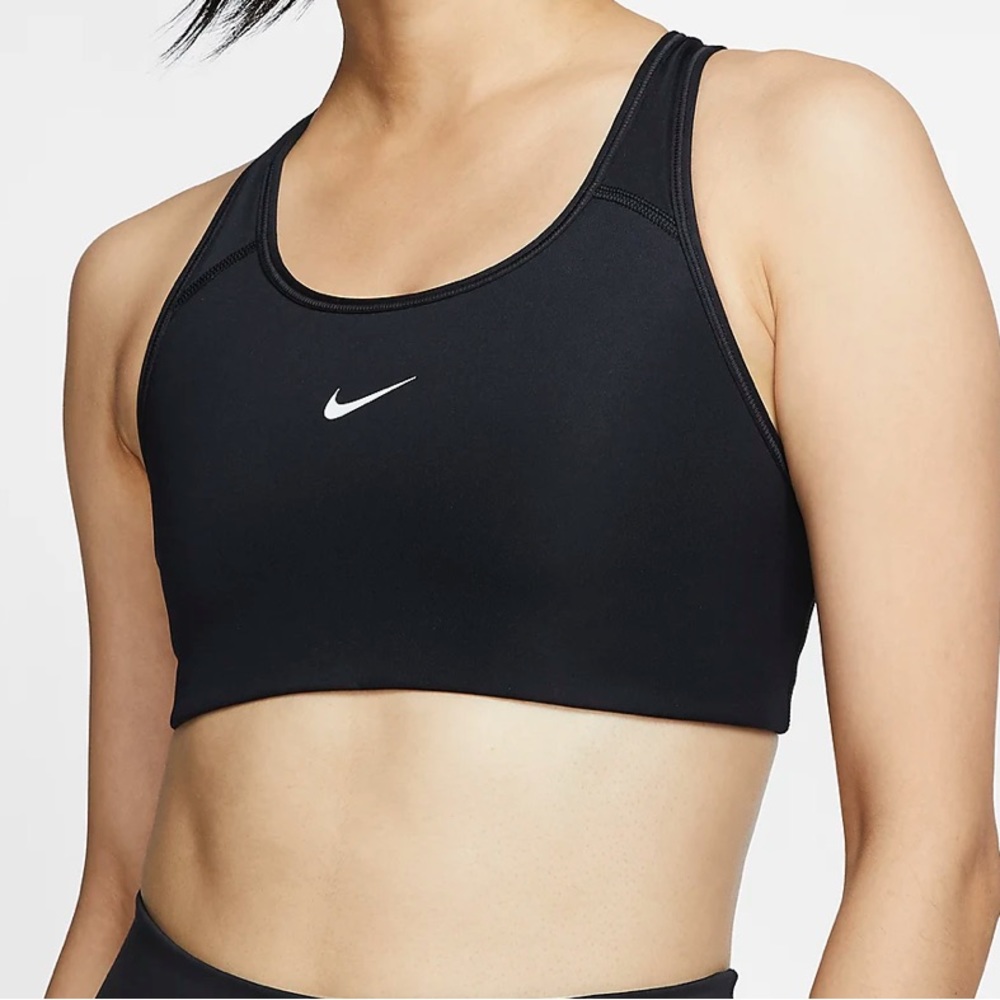 Nike Dri-FIT Swoosh Women's Medium-Support 1-Piece Pad Sports Bra